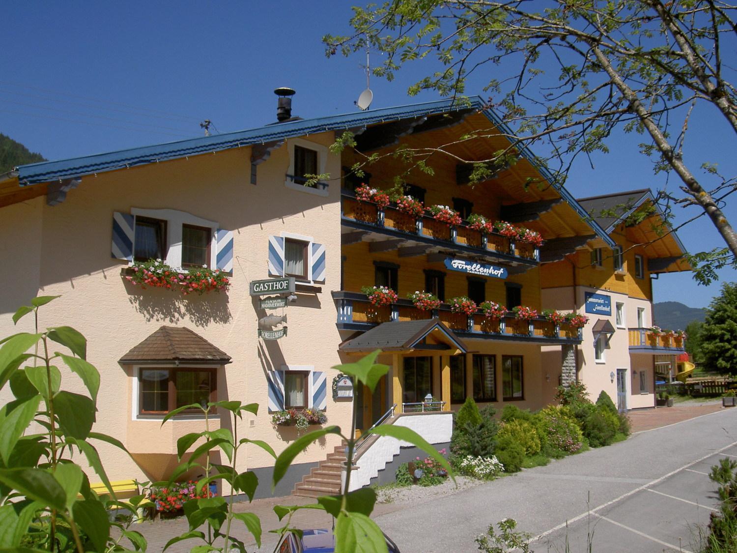 Hotel Hammerwirt - Forellenhof 운테르타우언 외부 사진
